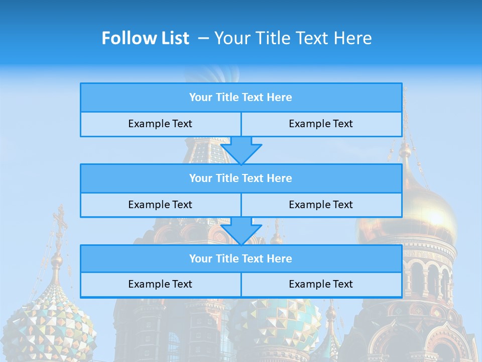 St Petersburg Russia PowerPoint Template