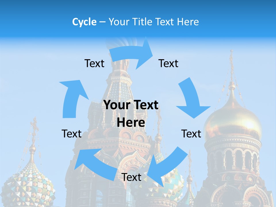St Petersburg Russia PowerPoint Template