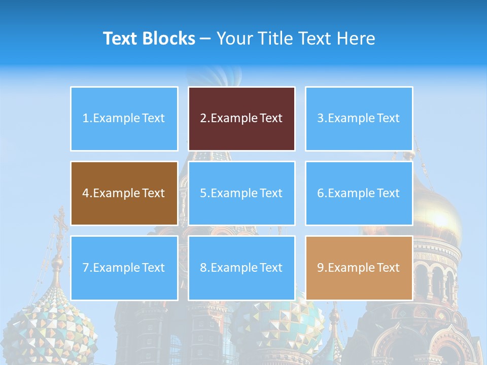 St Petersburg Russia PowerPoint Template