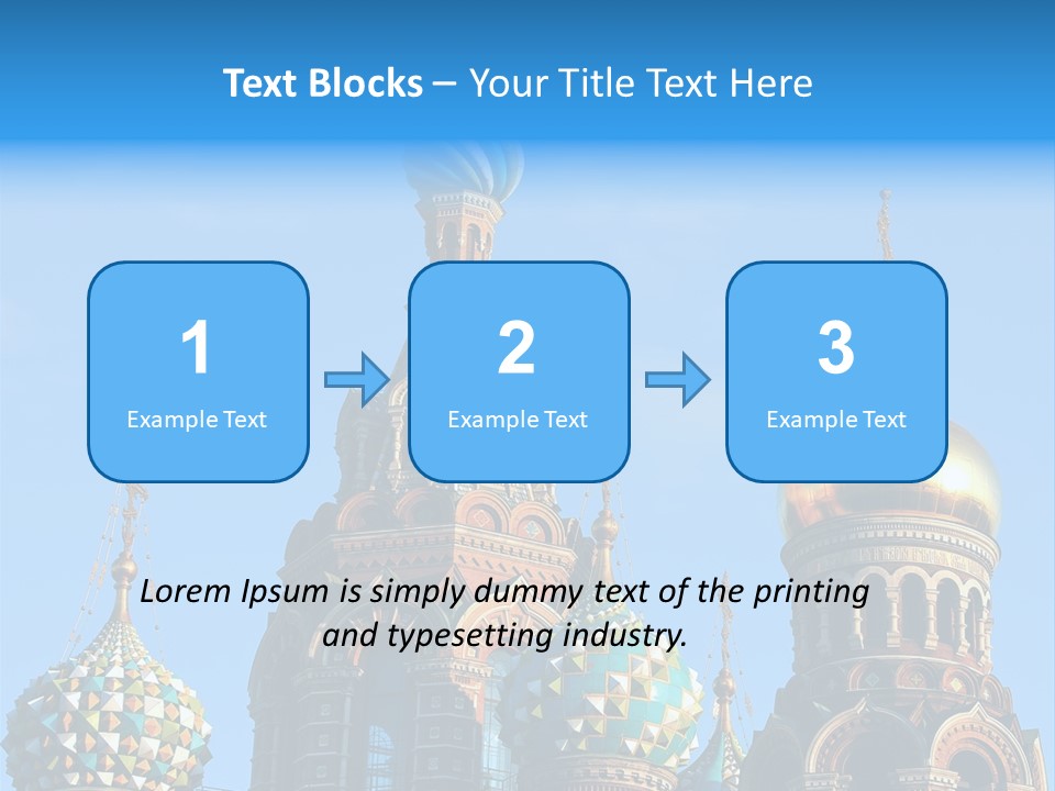 St Petersburg Russia PowerPoint Template