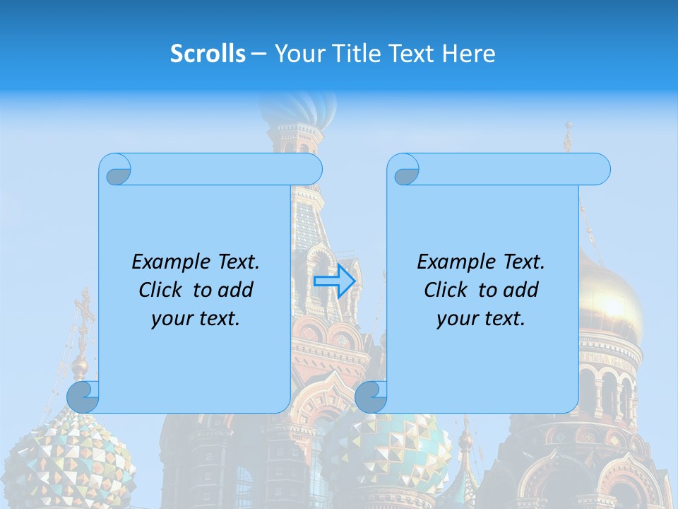 St Petersburg Russia PowerPoint Template