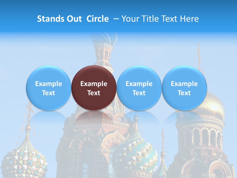 St Petersburg Russia PowerPoint Template