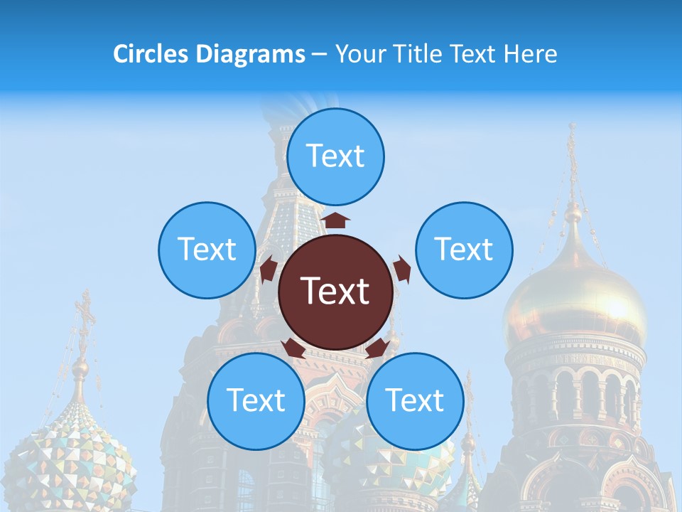 St Petersburg Russia PowerPoint Template