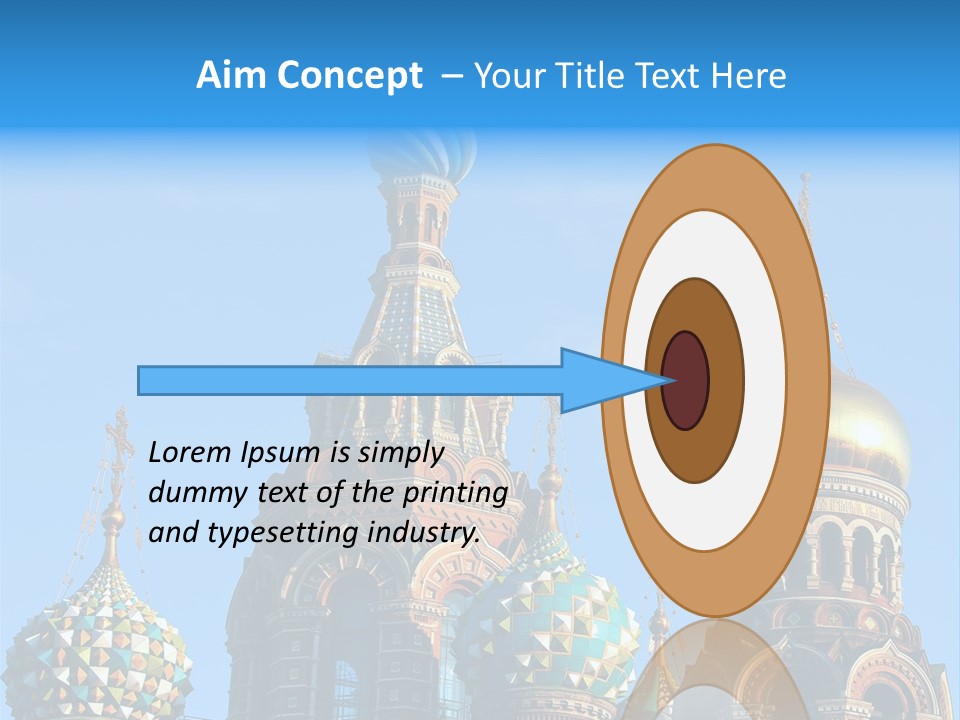St Petersburg Russia PowerPoint Template