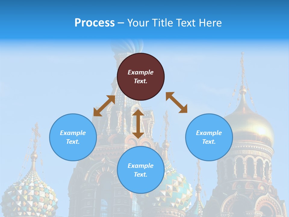 St Petersburg Russia PowerPoint Template
