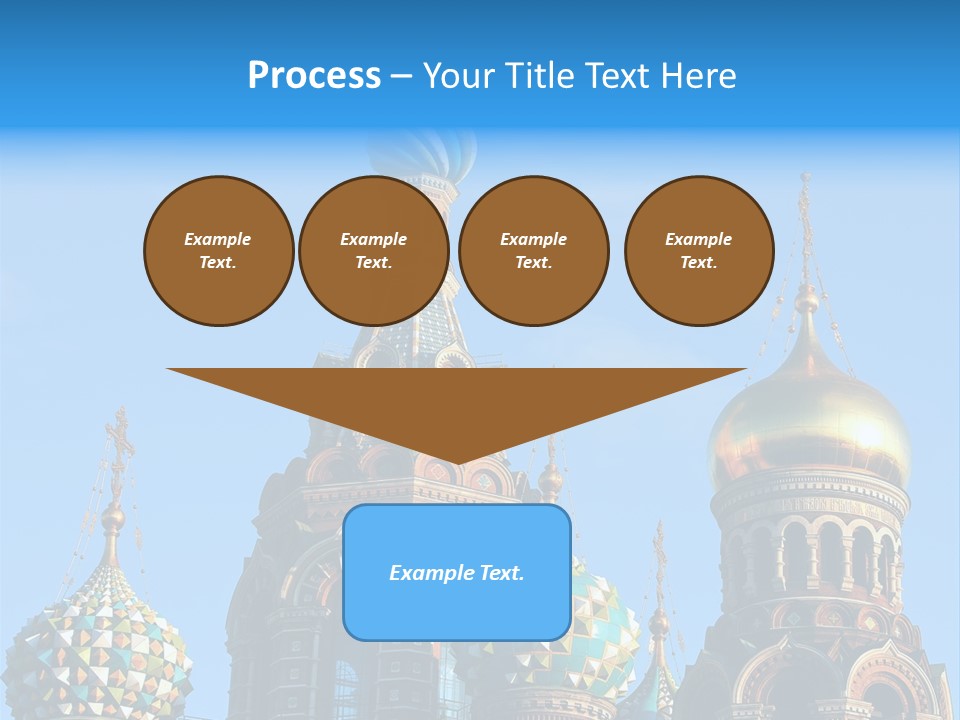 St Petersburg Russia PowerPoint Template