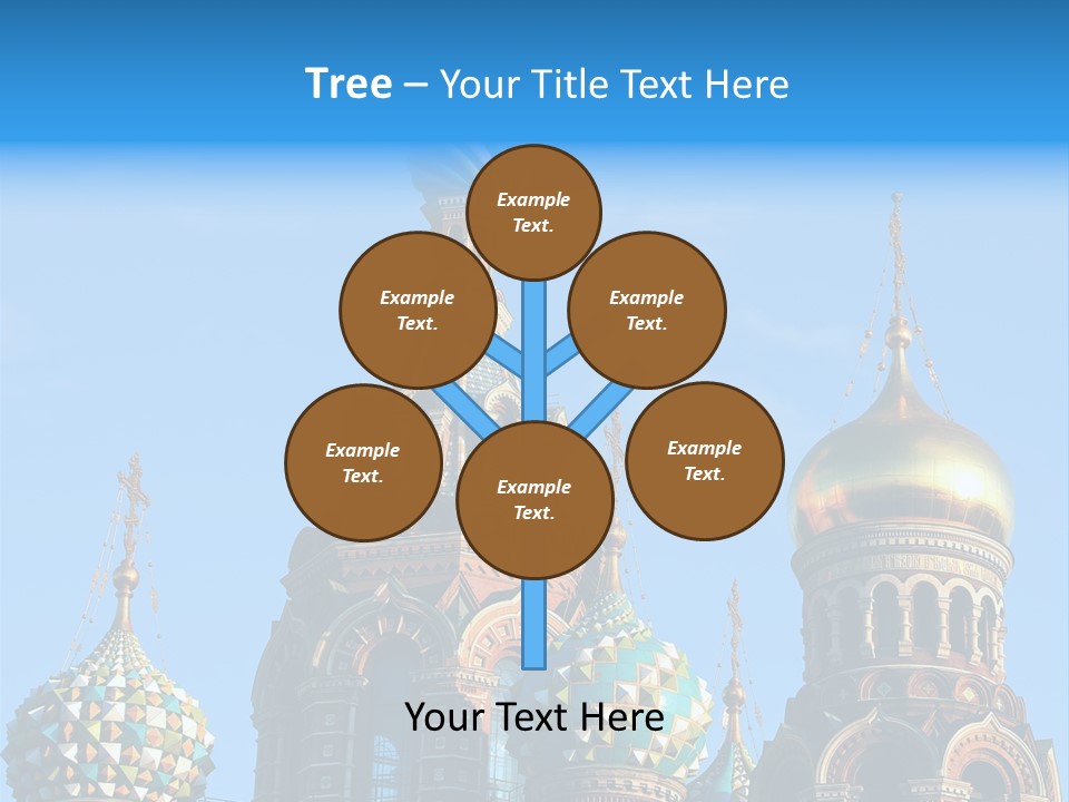 St Petersburg Russia PowerPoint Template