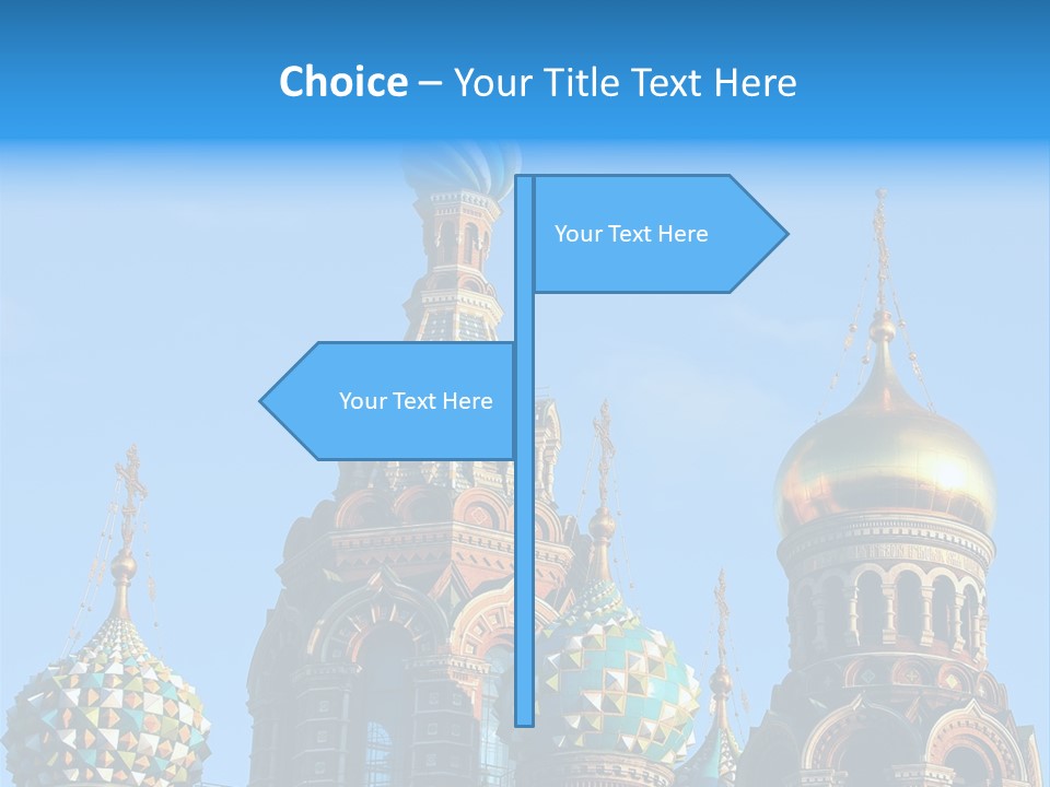 St Petersburg Russia PowerPoint Template