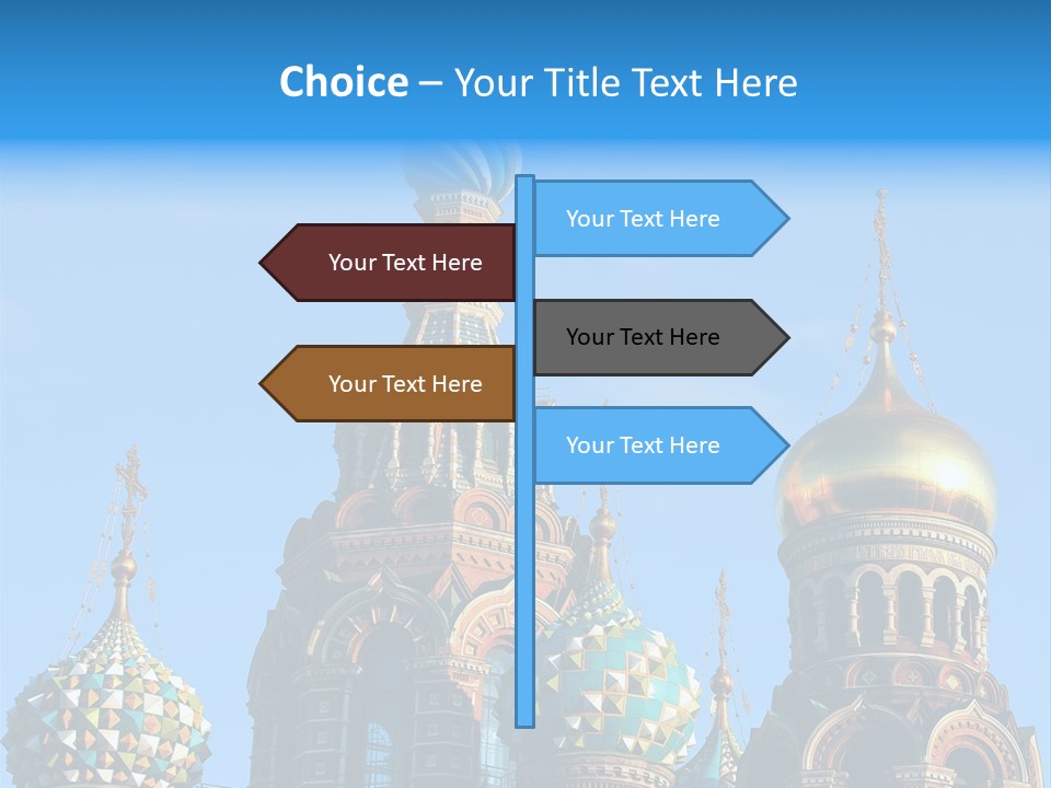 St Petersburg Russia PowerPoint Template