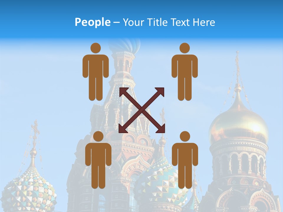 St Petersburg Russia PowerPoint Template