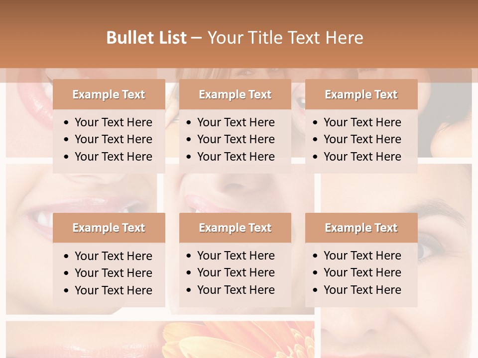 Man White Teeth Smile PowerPoint Template