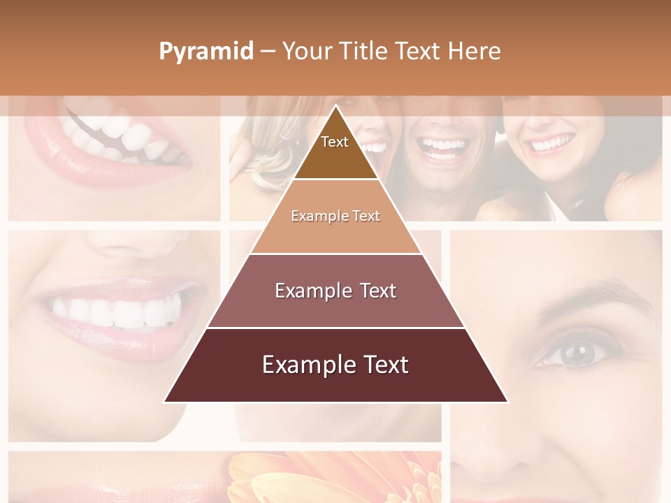 Man White Teeth Smile PowerPoint Template