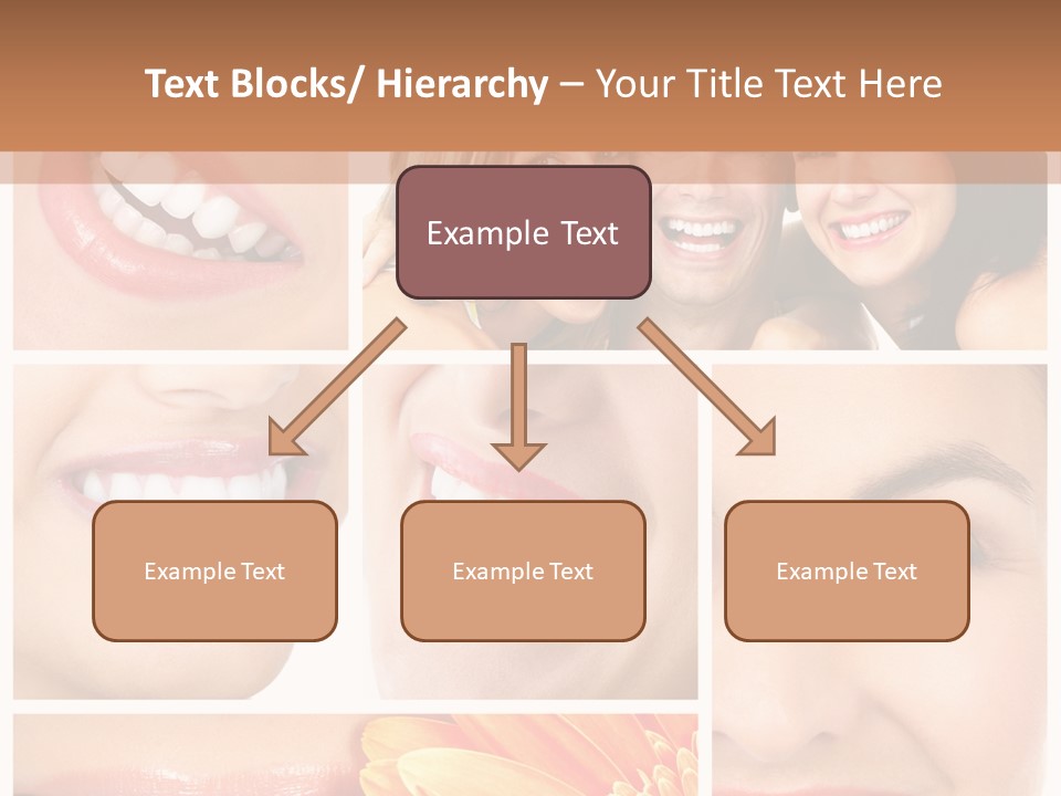 Man White Teeth Smile PowerPoint Template