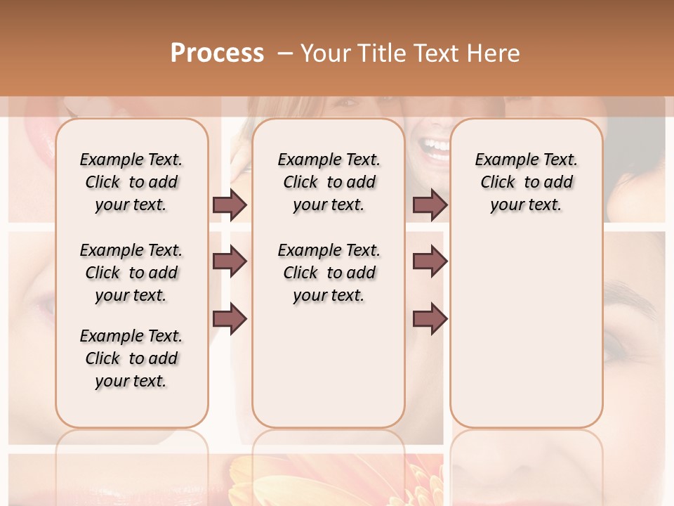 Man White Teeth Smile PowerPoint Template