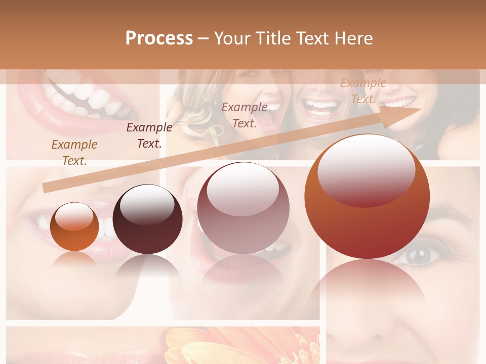 Man White Teeth Smile PowerPoint Template