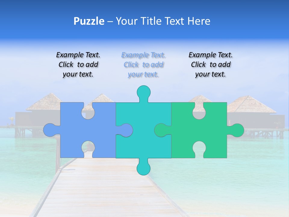 Carribean Sea PowerPoint Template