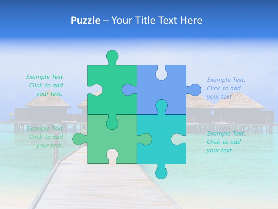 Carribean Sea PowerPoint Template