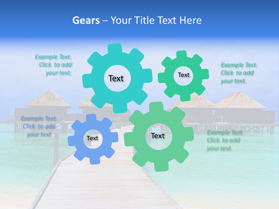 Carribean Sea PowerPoint Template