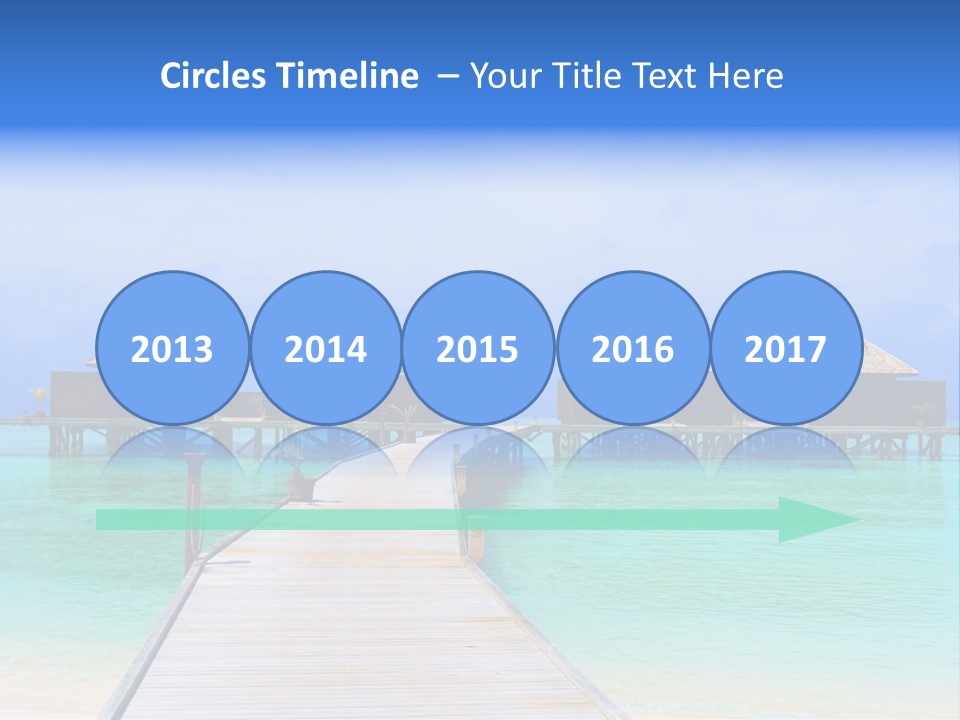 Carribean Sea PowerPoint Template