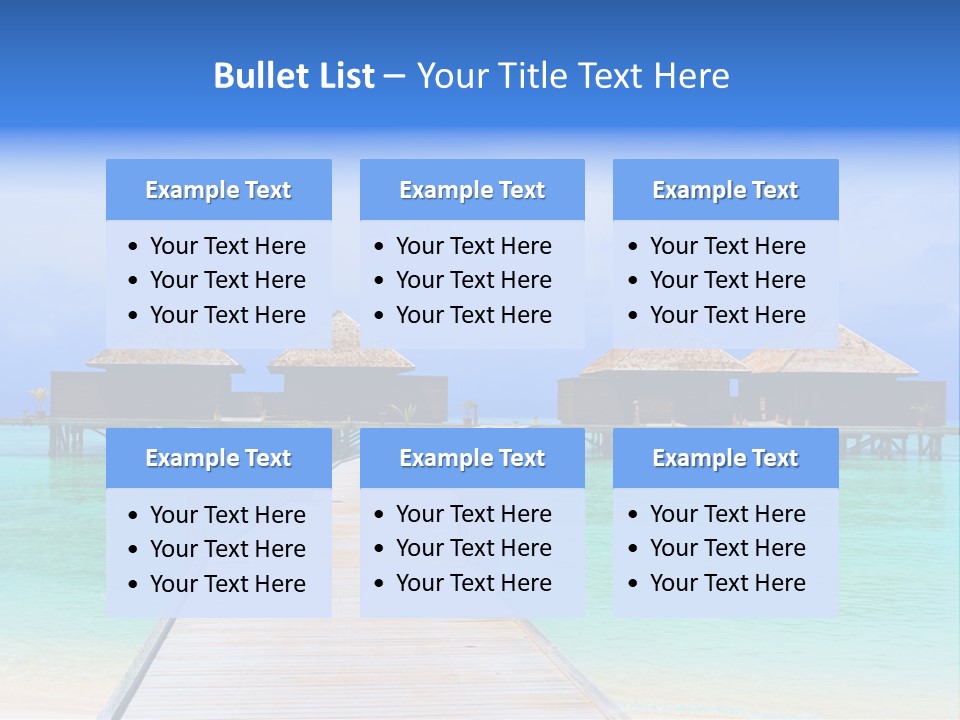 Carribean Sea PowerPoint Template