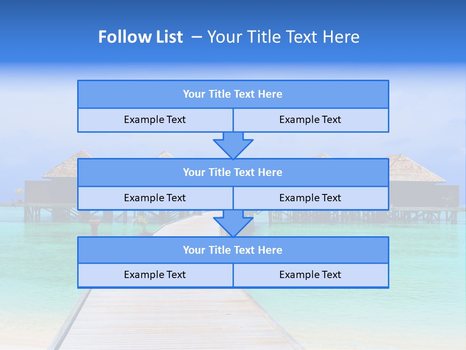 Carribean Sea PowerPoint Template