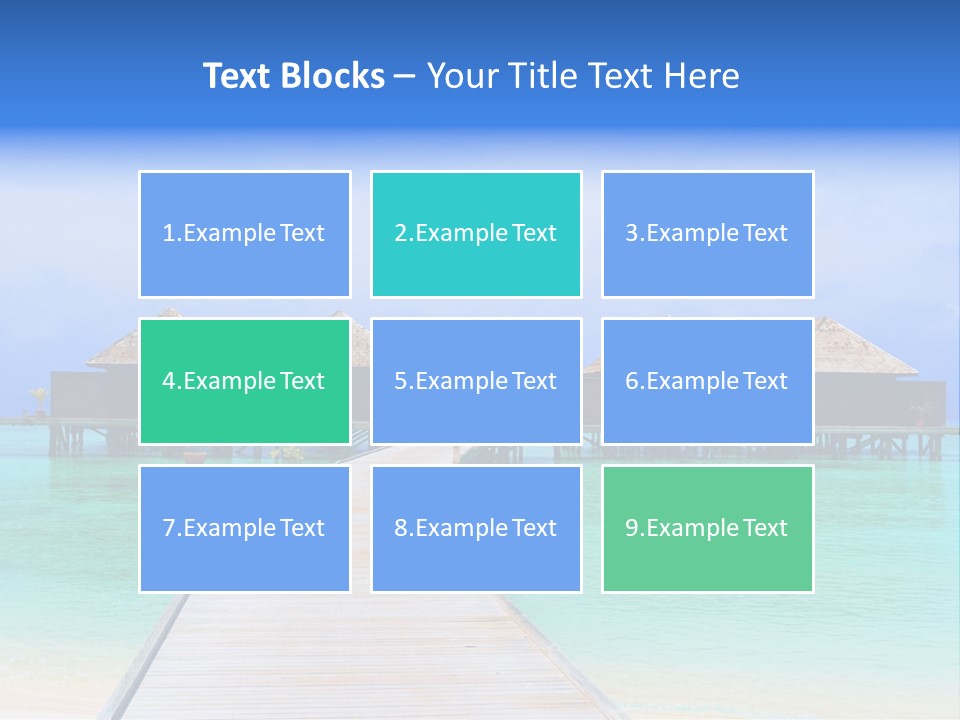 Carribean Sea PowerPoint Template