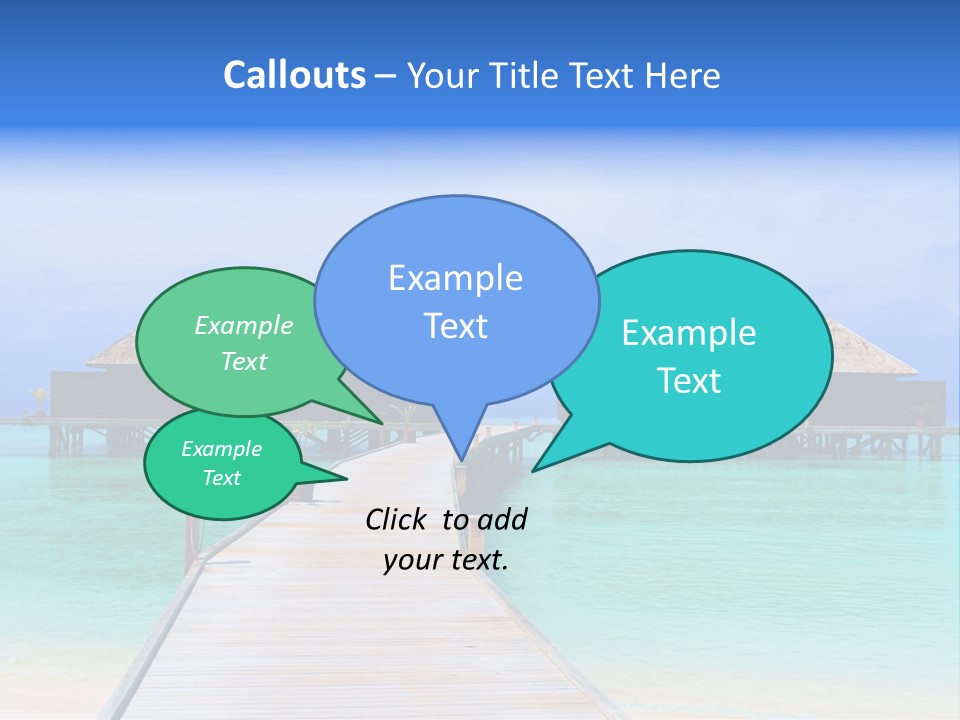 Carribean Sea PowerPoint Template