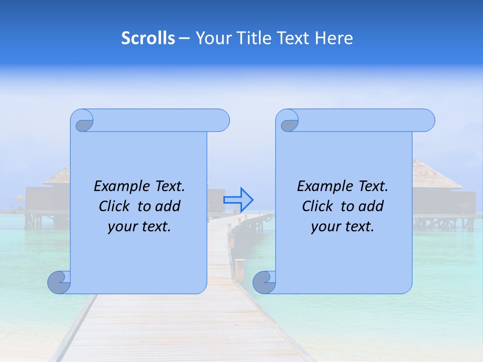 Carribean Sea PowerPoint Template