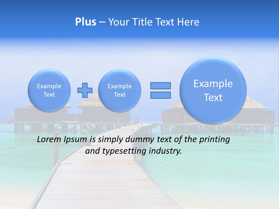 Carribean Sea PowerPoint Template