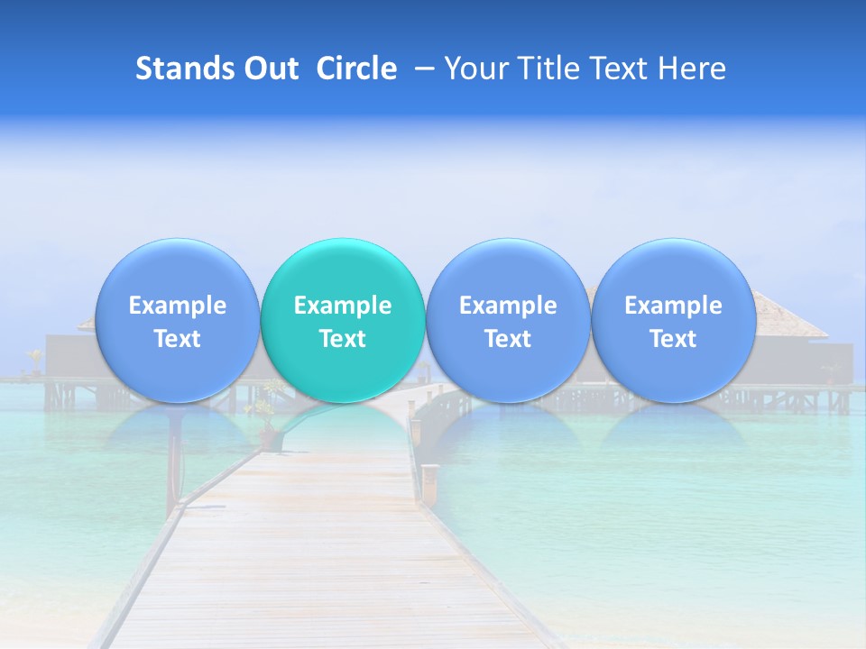 Carribean Sea PowerPoint Template