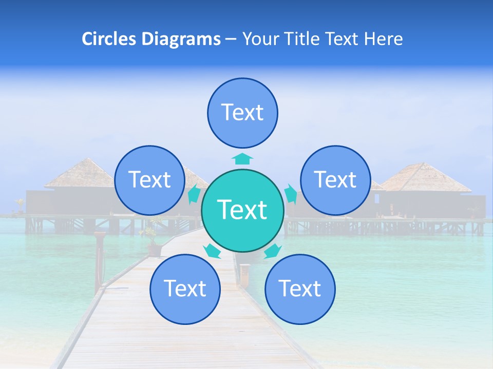 Carribean Sea PowerPoint Template