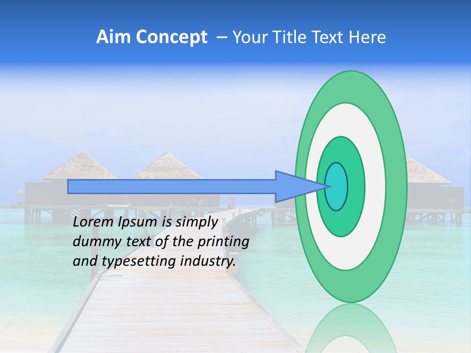 Carribean Sea PowerPoint Template