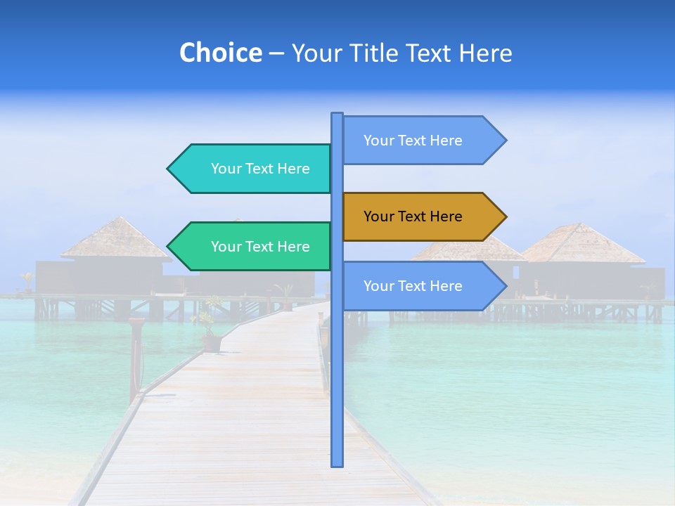 Carribean Sea PowerPoint Template