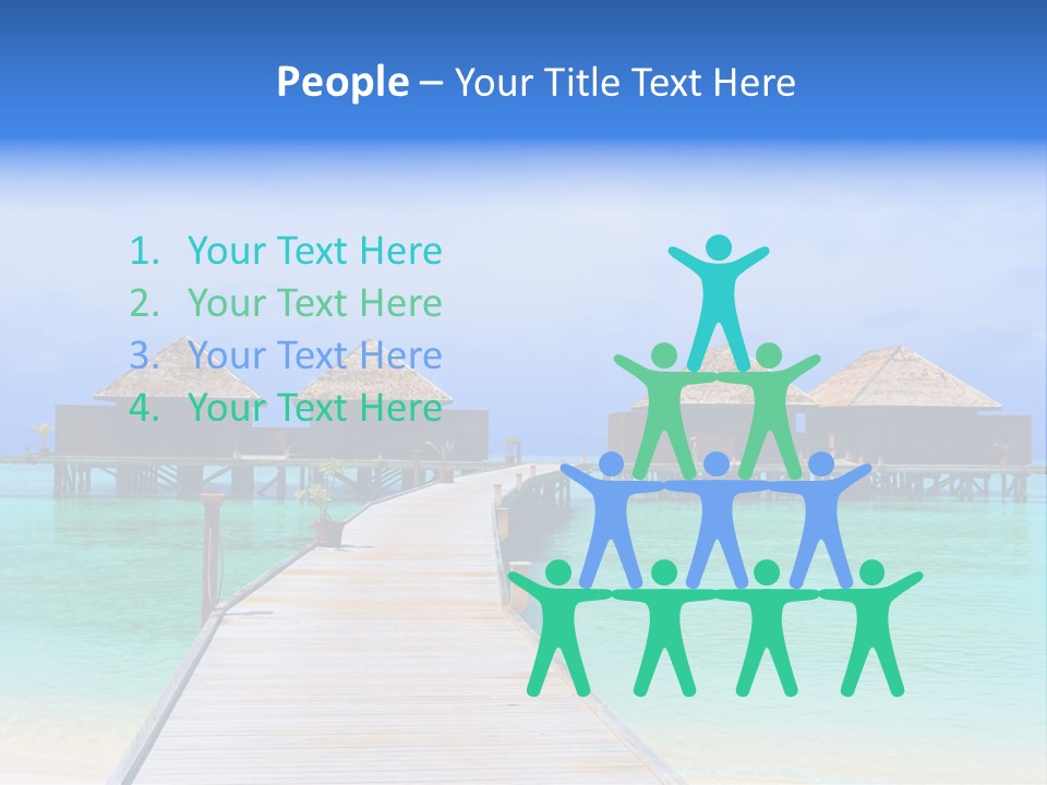 Carribean Sea PowerPoint Template