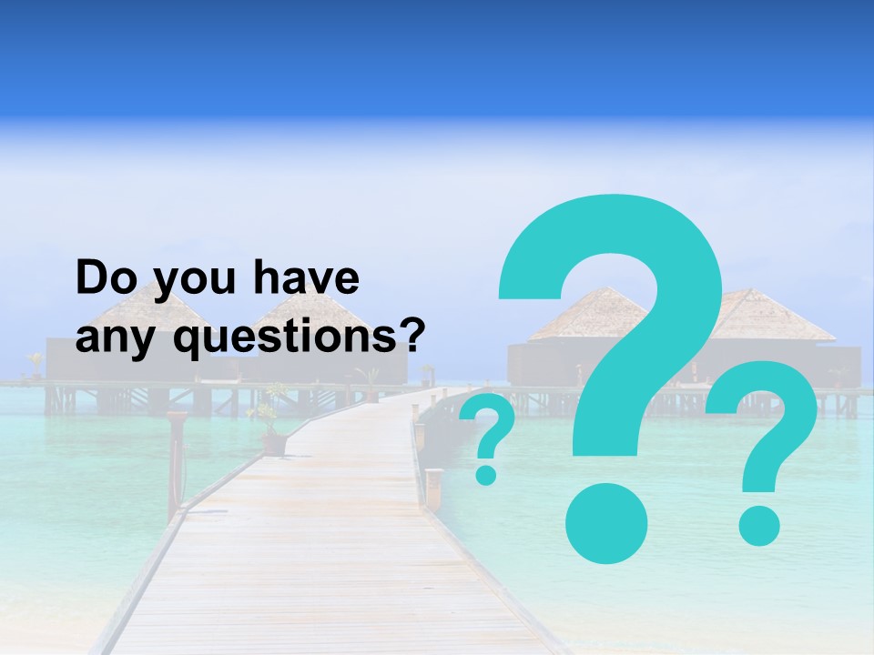 Carribean Sea PowerPoint Template