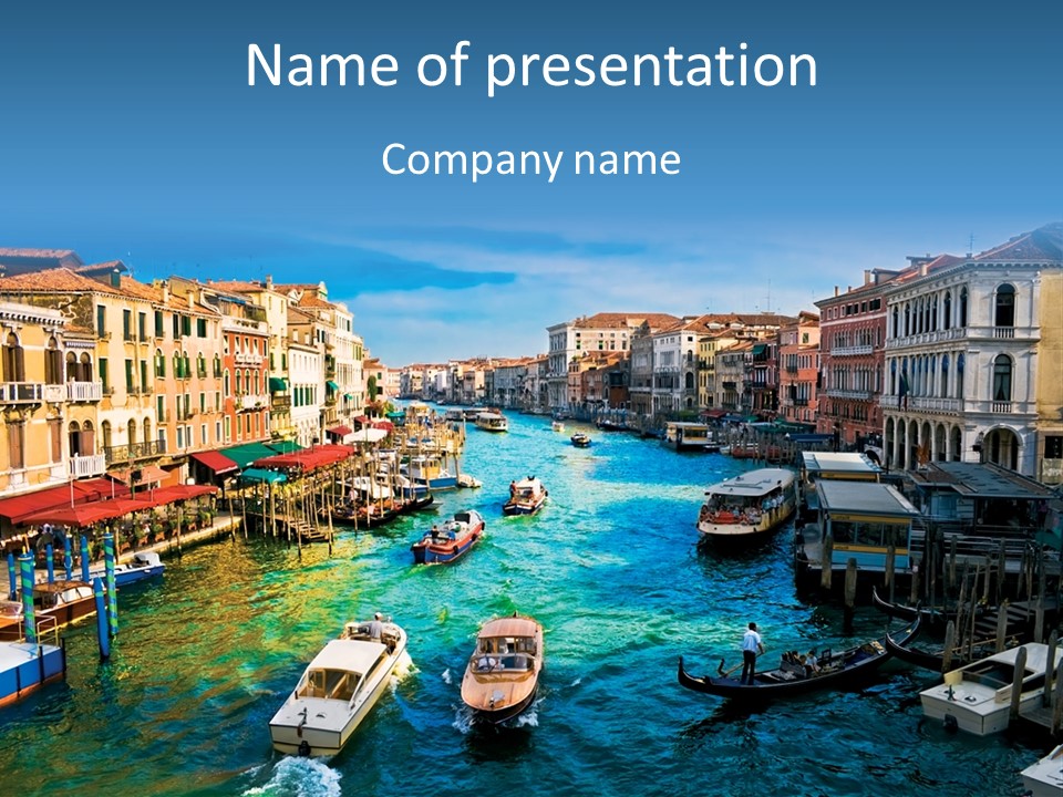 Venice Italy PowerPoint Template