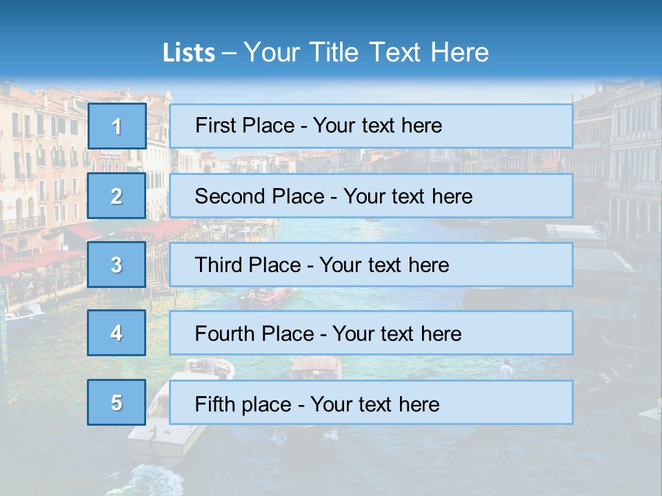 Venice Italy PowerPoint Template