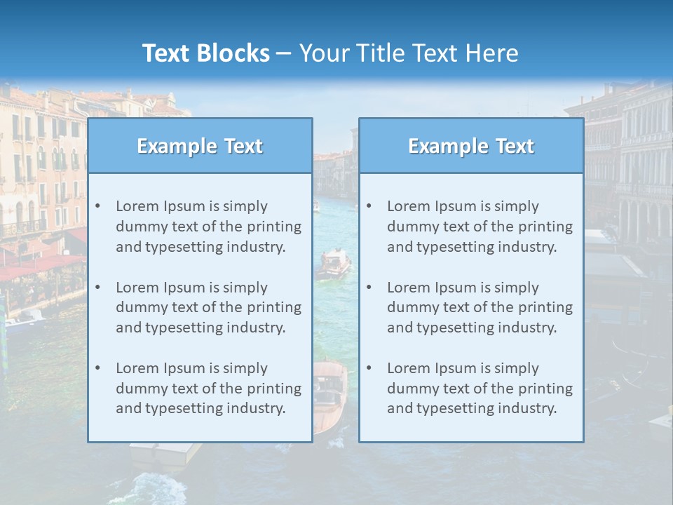 Venice Italy PowerPoint Template