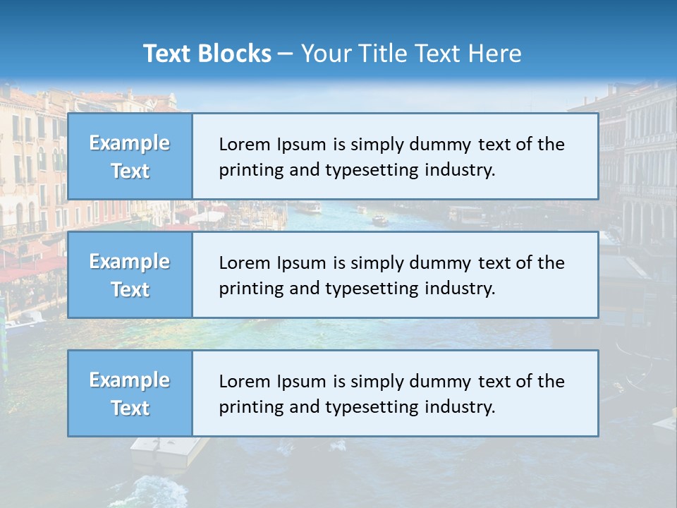 Venice Italy PowerPoint Template