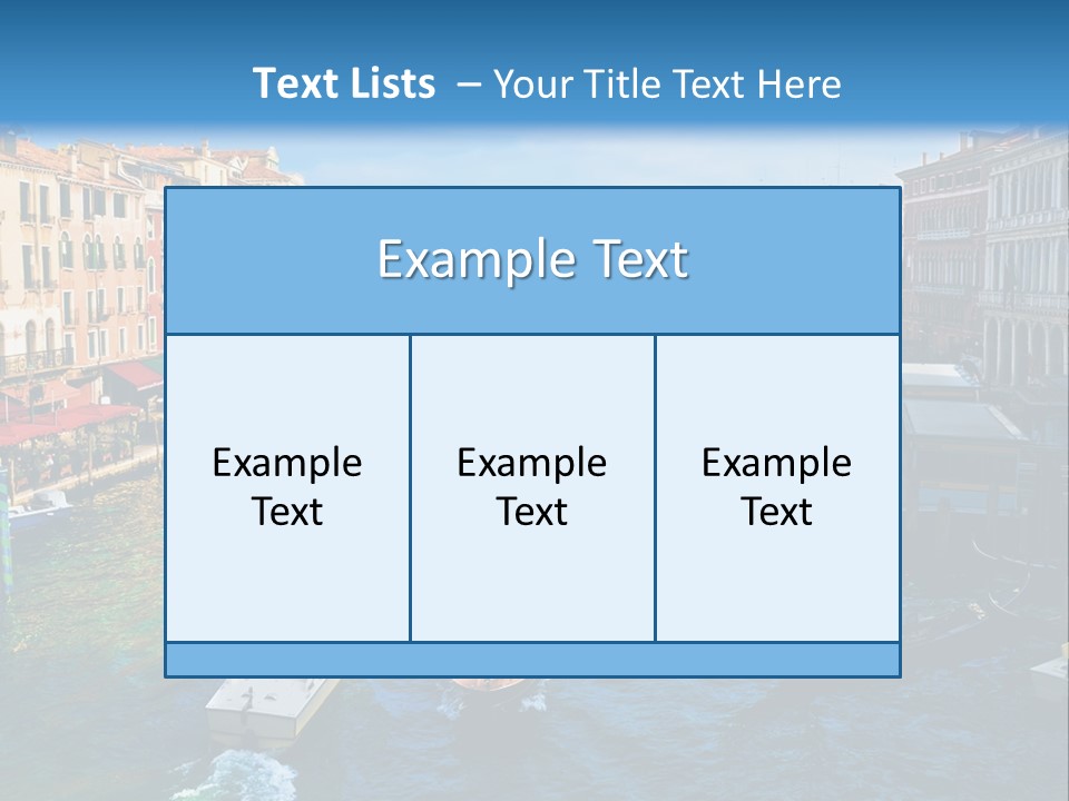 Venice Italy PowerPoint Template
