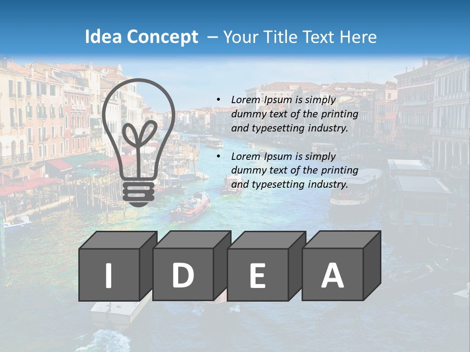 Venice Italy PowerPoint Template