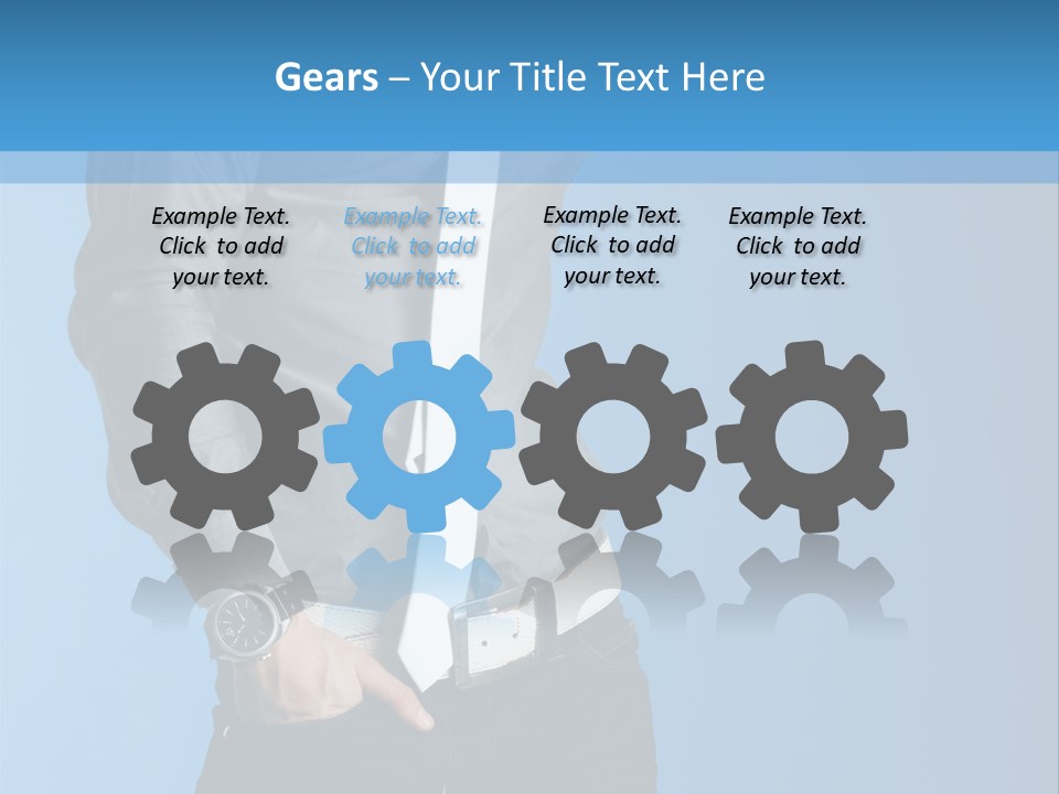 Face Work Leadership PowerPoint Template