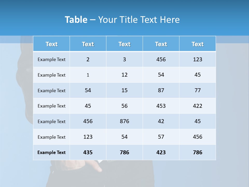 Face Work Leadership PowerPoint Template