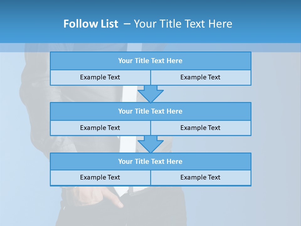 Face Work Leadership PowerPoint Template
