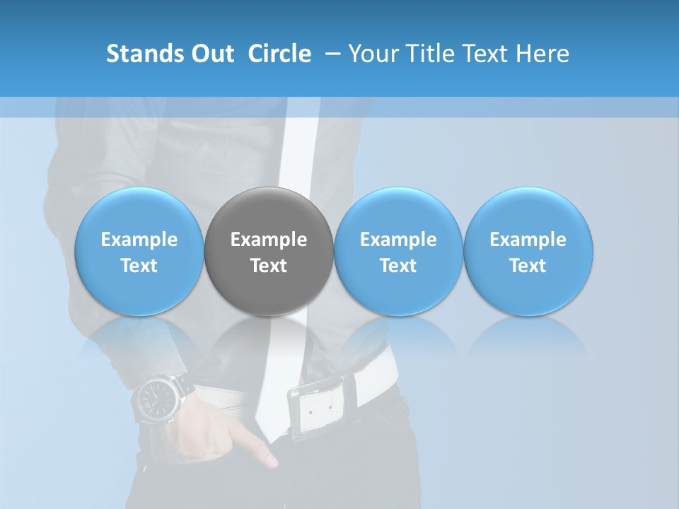 Face Work Leadership PowerPoint Template