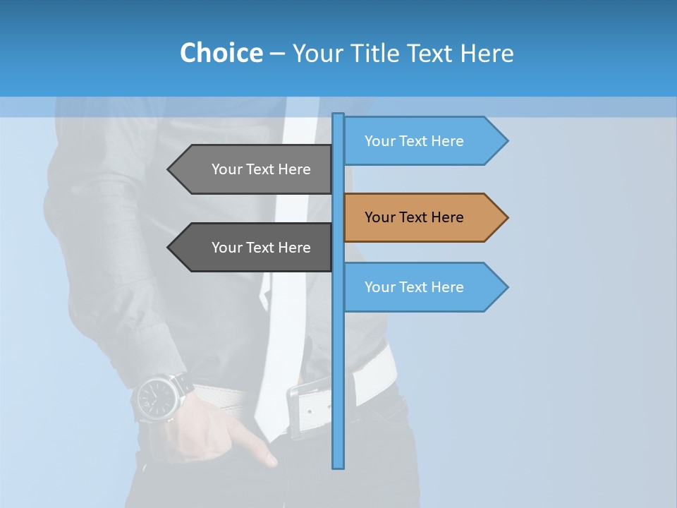 Face Work Leadership PowerPoint Template