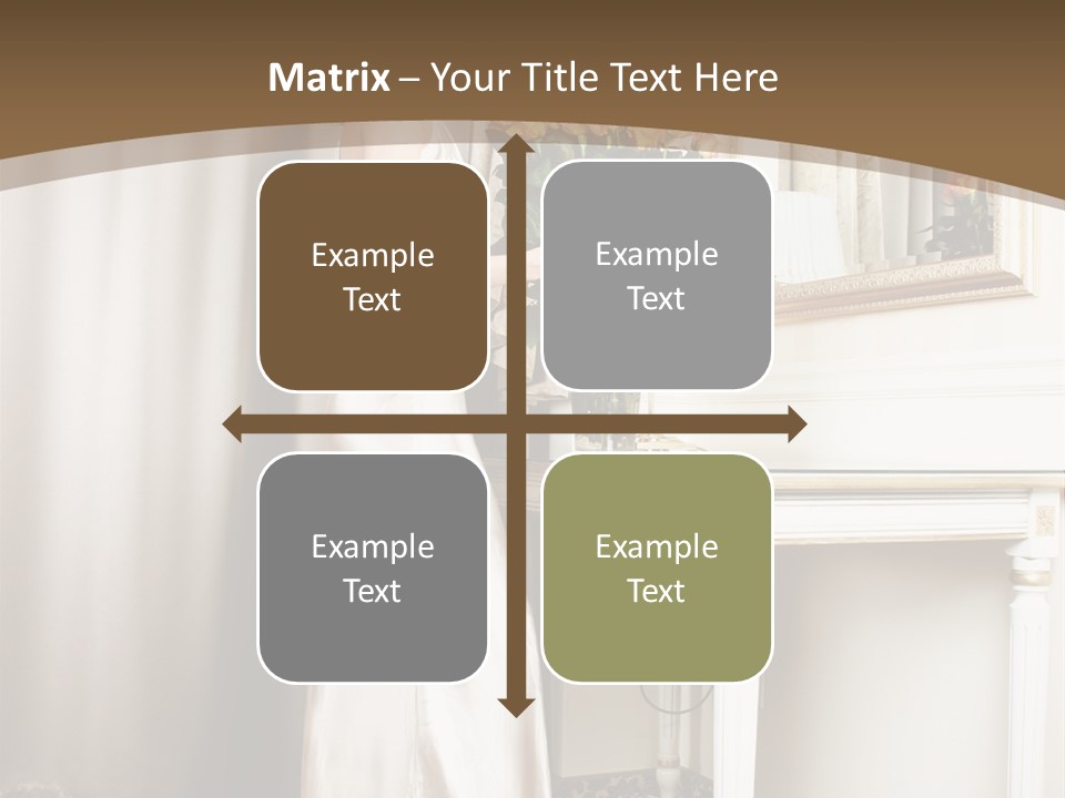 Ornate Room Slim PowerPoint Template