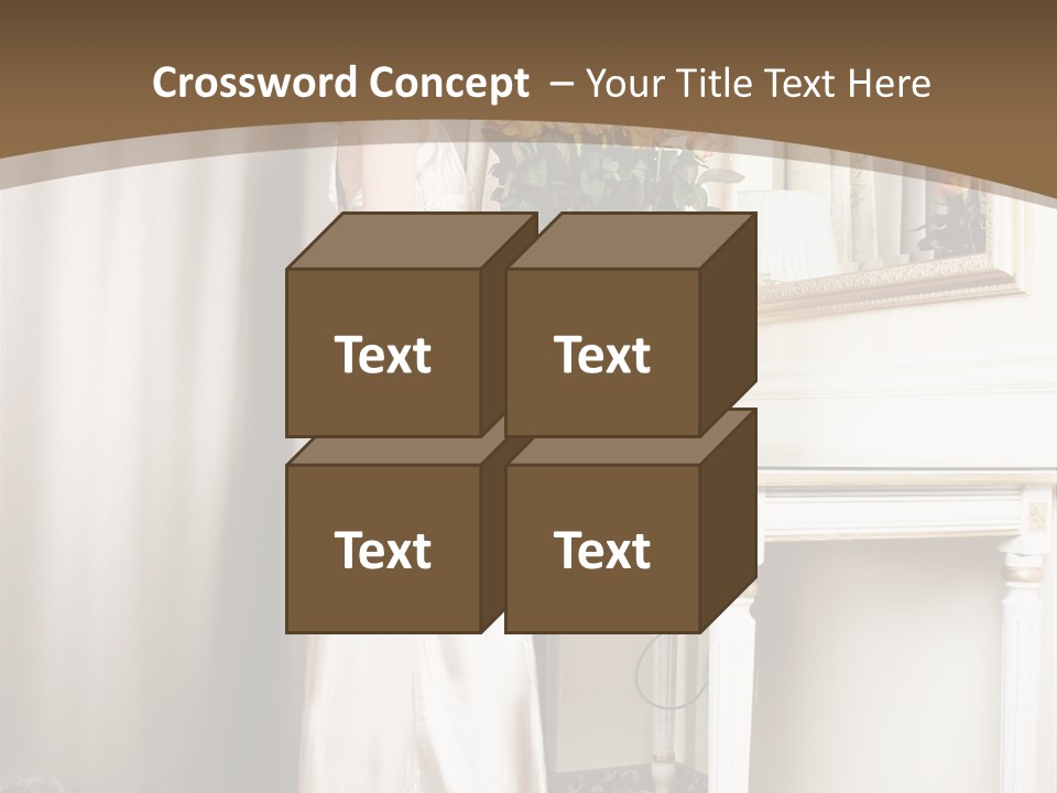 Ornate Room Slim PowerPoint Template
