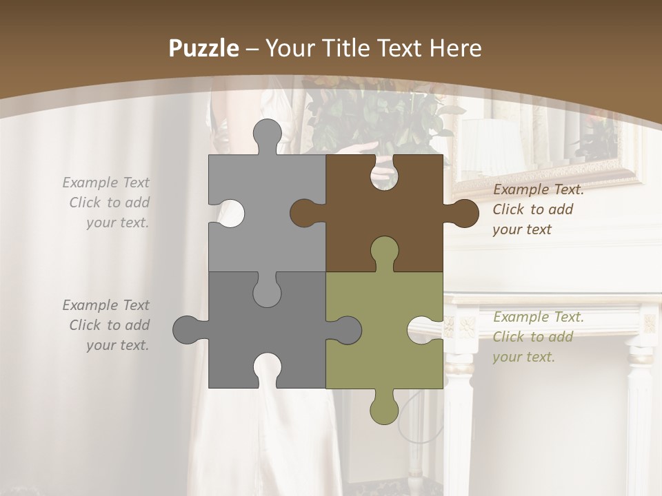 Ornate Room Slim PowerPoint Template