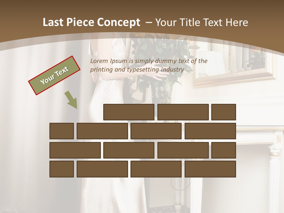 Ornate Room Slim PowerPoint Template